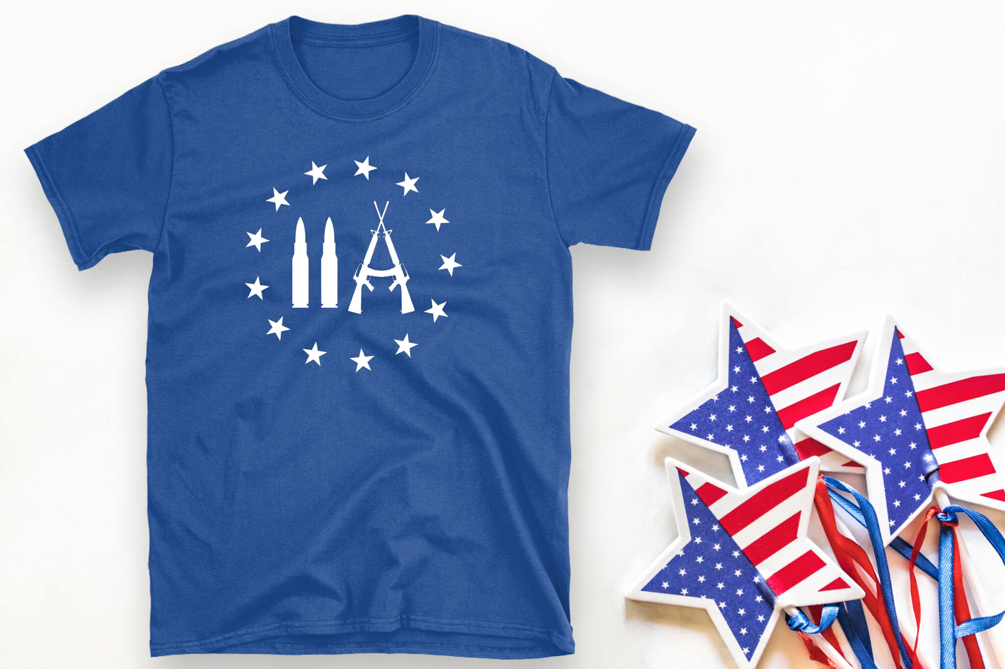 America Patriot - 2nd Amendment Unisex Men's Women's Graphic Print T-Shirt / Sweatshirt