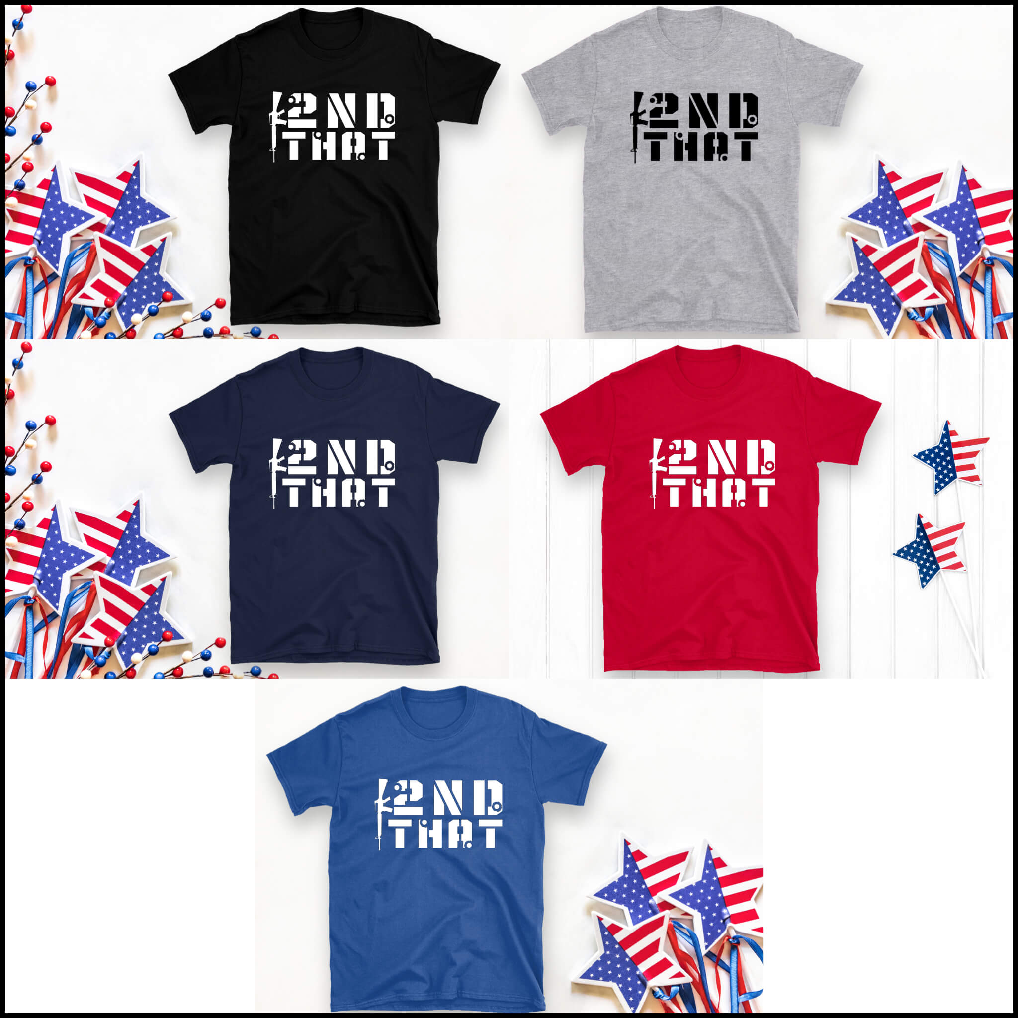 American Patriot 1776 Camiseta unisex con estampado gráfico para hombre y mujer