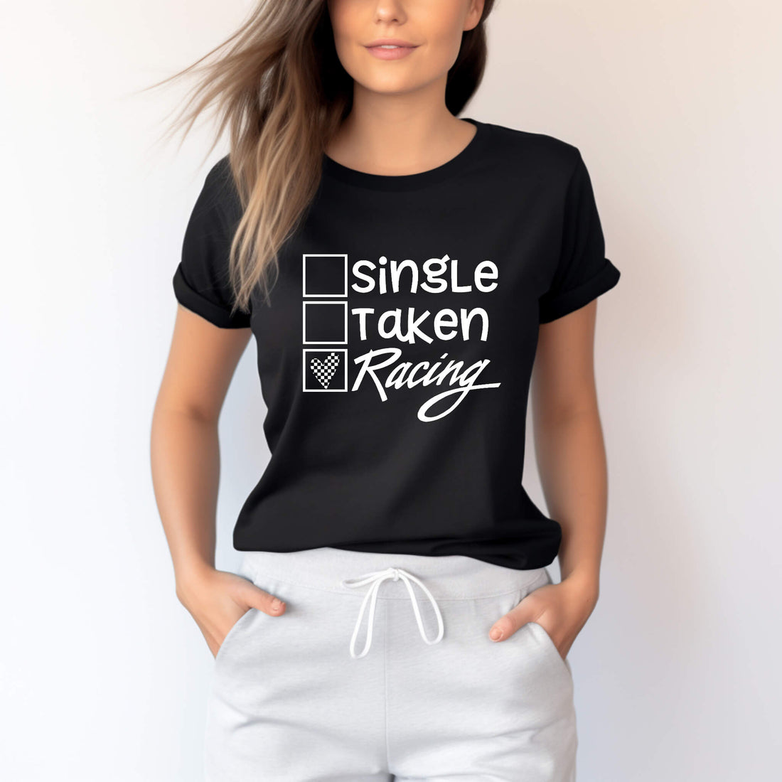 Camiseta del 4 de julio, All American Racing Babe, tanque azul blanco rojo, camiseta patriótica, camiseta sin mangas para mujer, ropa personalizada, camiseta del Día de la Independencia, tanque del Día de los Caídos