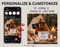 S'mores Camping Baby Reveal Digital Editable Template, Rustic Summer Baby Reveal, Gender Neutral Canva Template TrendyCustomApparel™