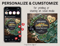 St. Patrick’s Day Pregnancy Announcement Template | Lucky Charm Baby Reveal Canva Template TrendyCustomApparel™