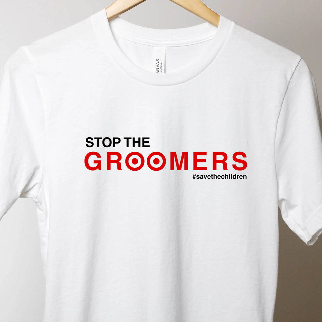 Stop Groomers, Stop Targeting Our Kids, Boycott Target, Cancel Target, Save The Children Adult T-Shirt