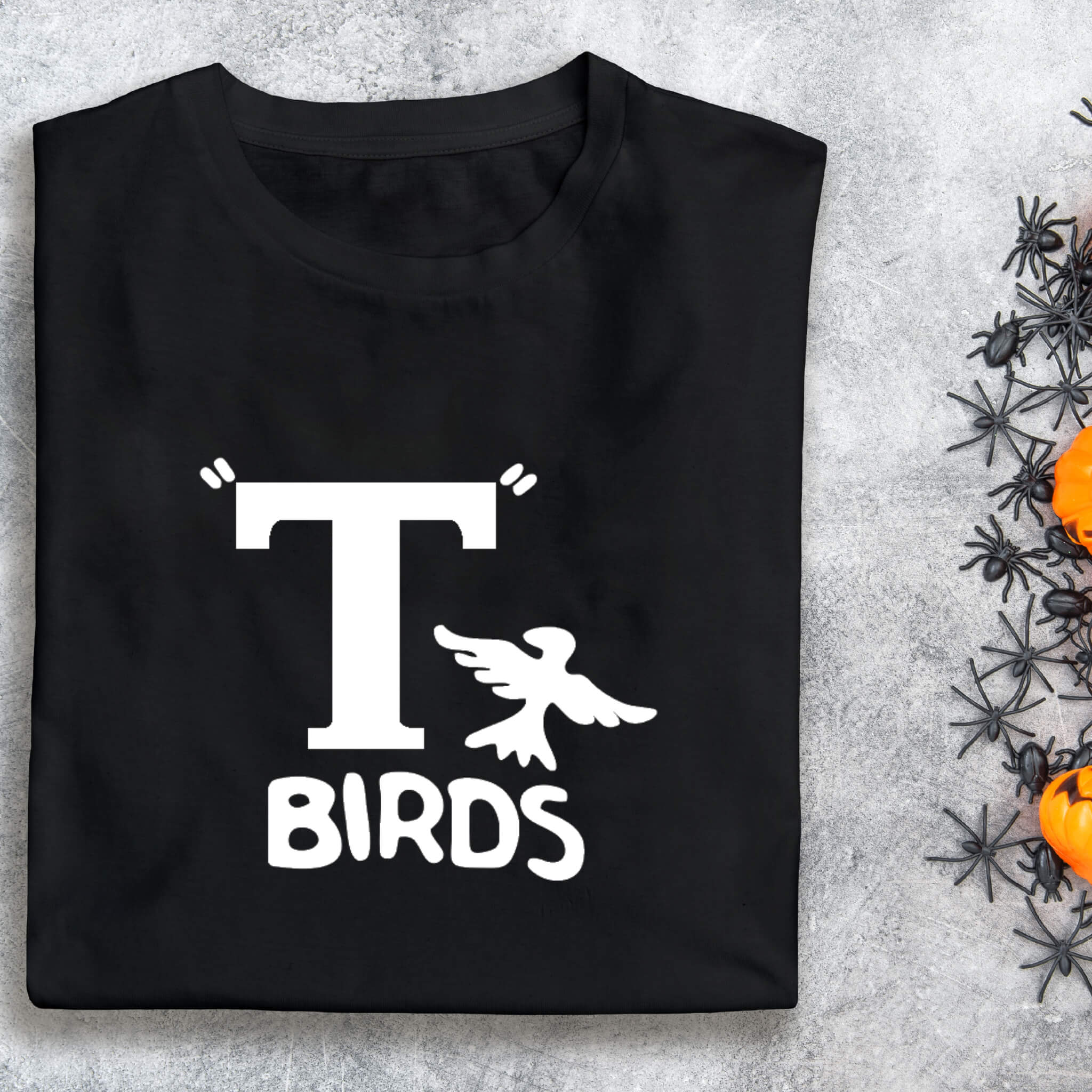Halloween Boys Grease T-Birds Baby Onesie or Infant Graphic Print T-Shirt
