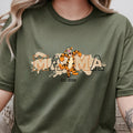 Women’s Mama Bouncy Tiger Graphic T-Shirt, Oversized Mama Est. Date Tee TrendyCustomApparel™