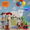 Reach for The Sky There’s a Baby on the Way! Disney Toy Story Digital Pregnancy Announcement Fully Customizable Editable Template TrendyCustomApparel™