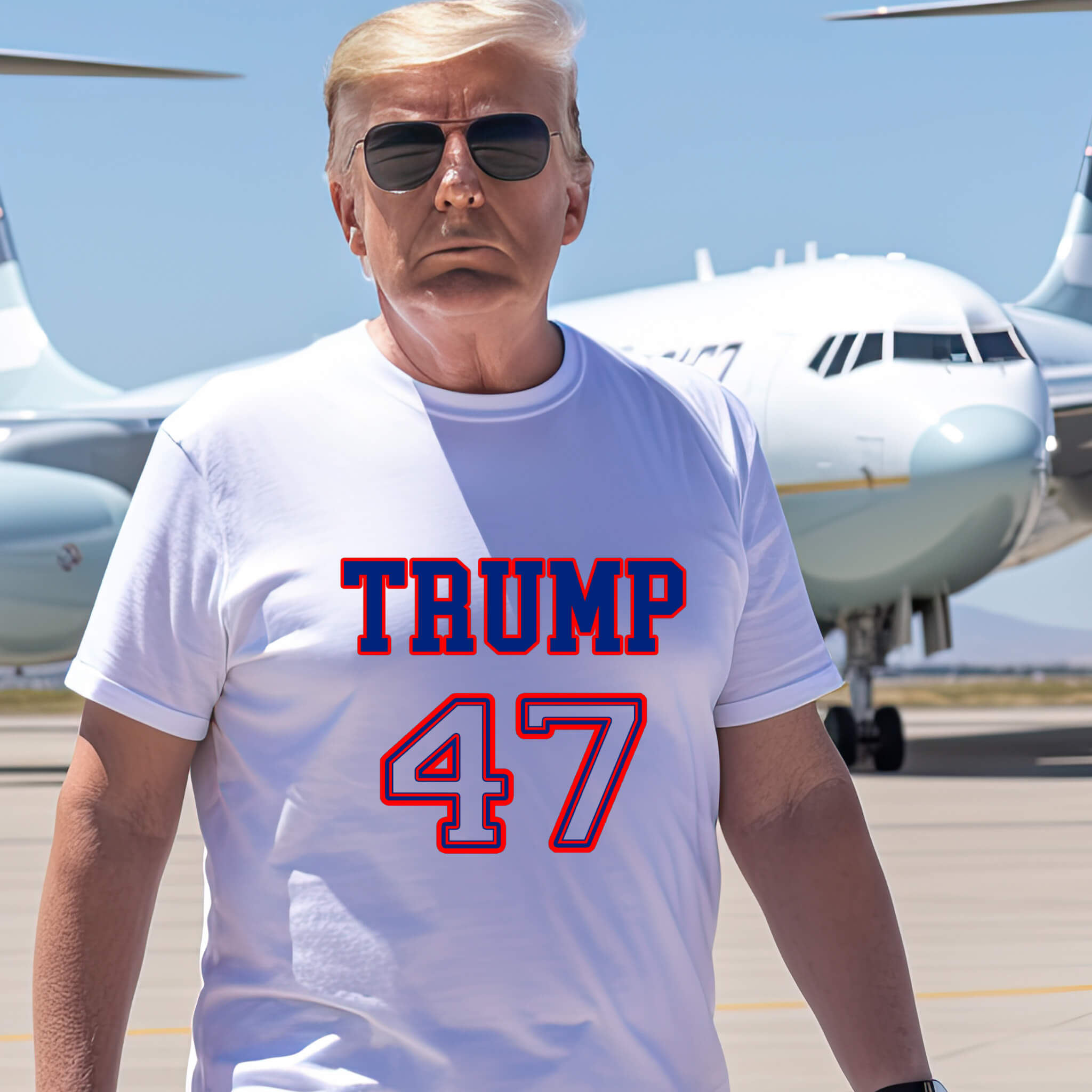 America - Trump 47 2024 Election Rally Unisex Men's Women's Graphic Print T-Shirt / Sweatshirt