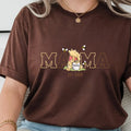 Mama Honey Pot, Winnie The Pooh Women's Mama Bear T-Shirt Oversized Graphic Tee Est. Date TrendyCustomApparel™