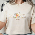 Mama Honey Pot, Winnie The Pooh Women's Mama Bear T-Shirt Oversized Graphic Tee Est. Date TrendyCustomApparel™