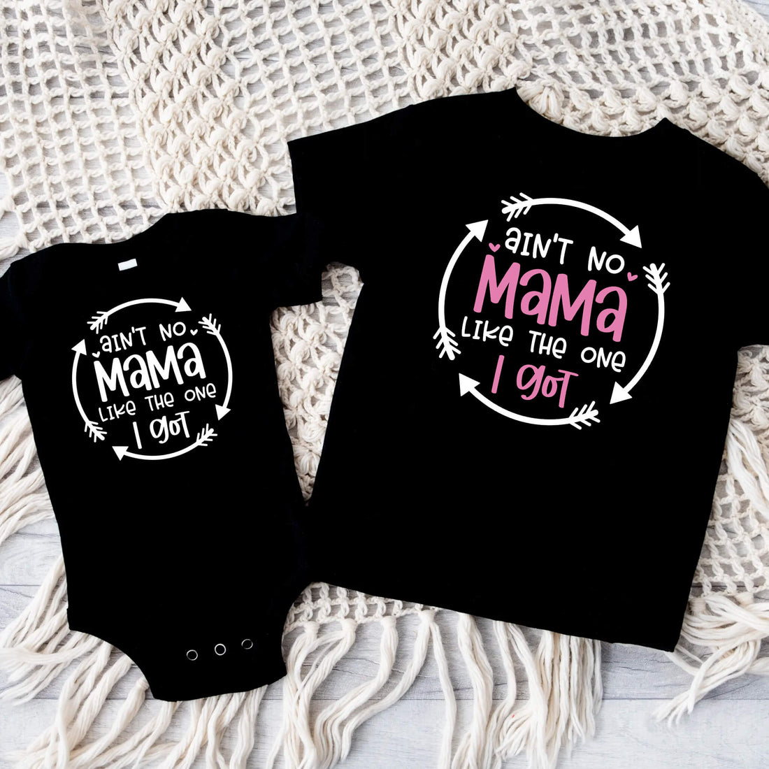 Mom, Mama, Mommy, Ain't No Mama Like The One I Got, Baby Onesie, Infant, Toddler, Youth, Boy's, Girl's T-Shirt, Birthday, Christmas, Mother's Day Gift