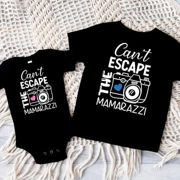 No puedo escapar del mono o camisetas de Mamarazzi