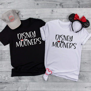 Disney Honeymoon Matching His & Hers Disney Mooners Shirt TrendyCustomApparel™