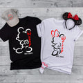 Disney Mickey Hubby & Minnie Wifey Matching Personalized Shirts TrendyCustomApparel™
