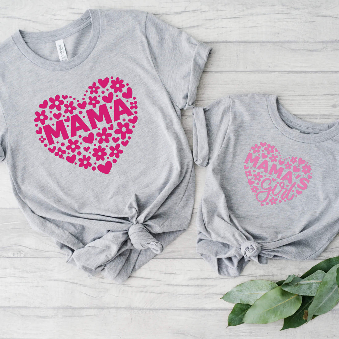 Matching Mommy &amp; Me Mama Mama's Girl Día de la Madre Camiseta para mujer