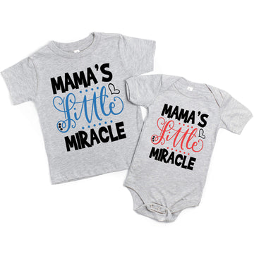 Mama's Little Miracle Onesie or T-Shirts