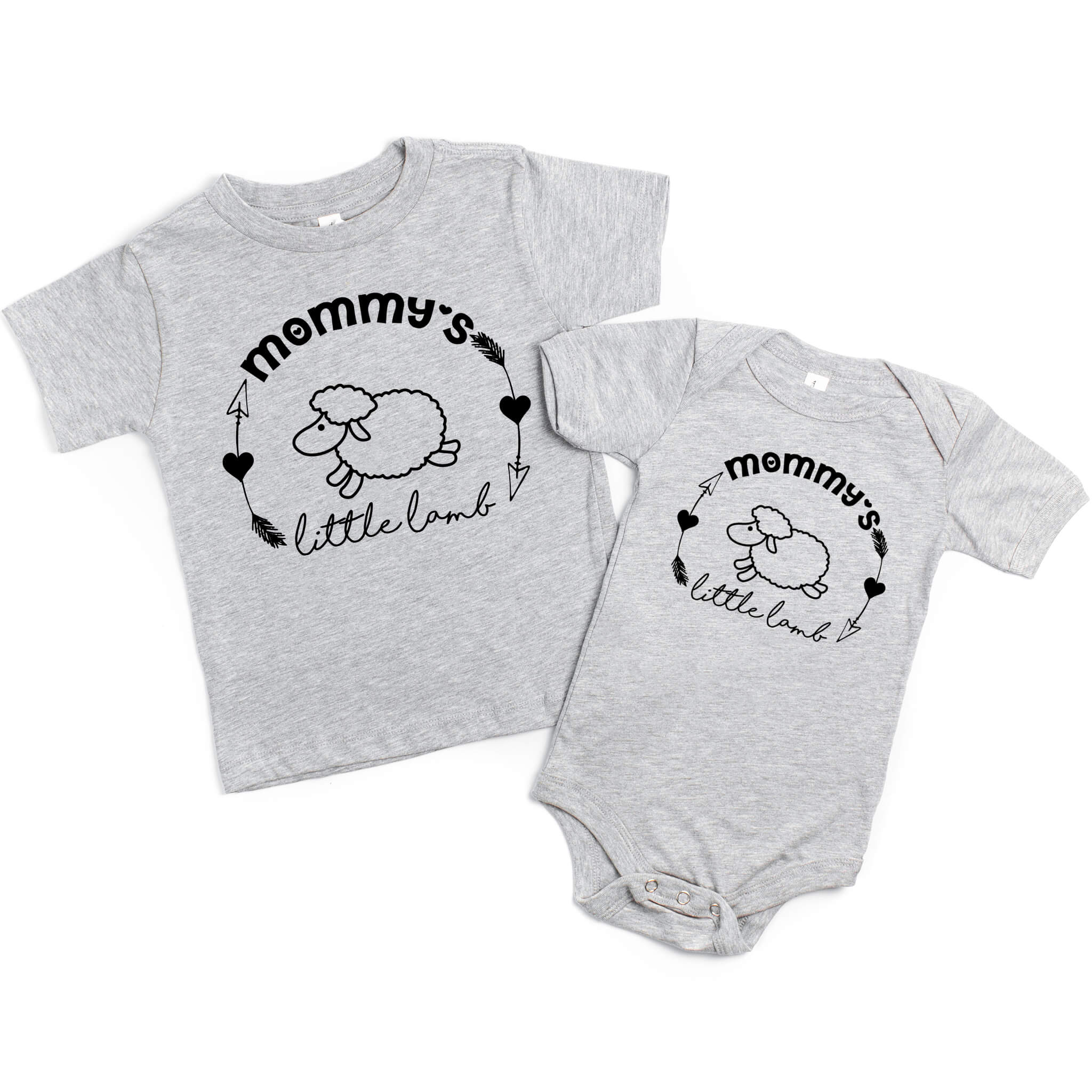 Mono o camiseta del corderito de mamá