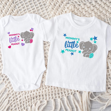 Mono o camiseta de Mommy's Little Peanut