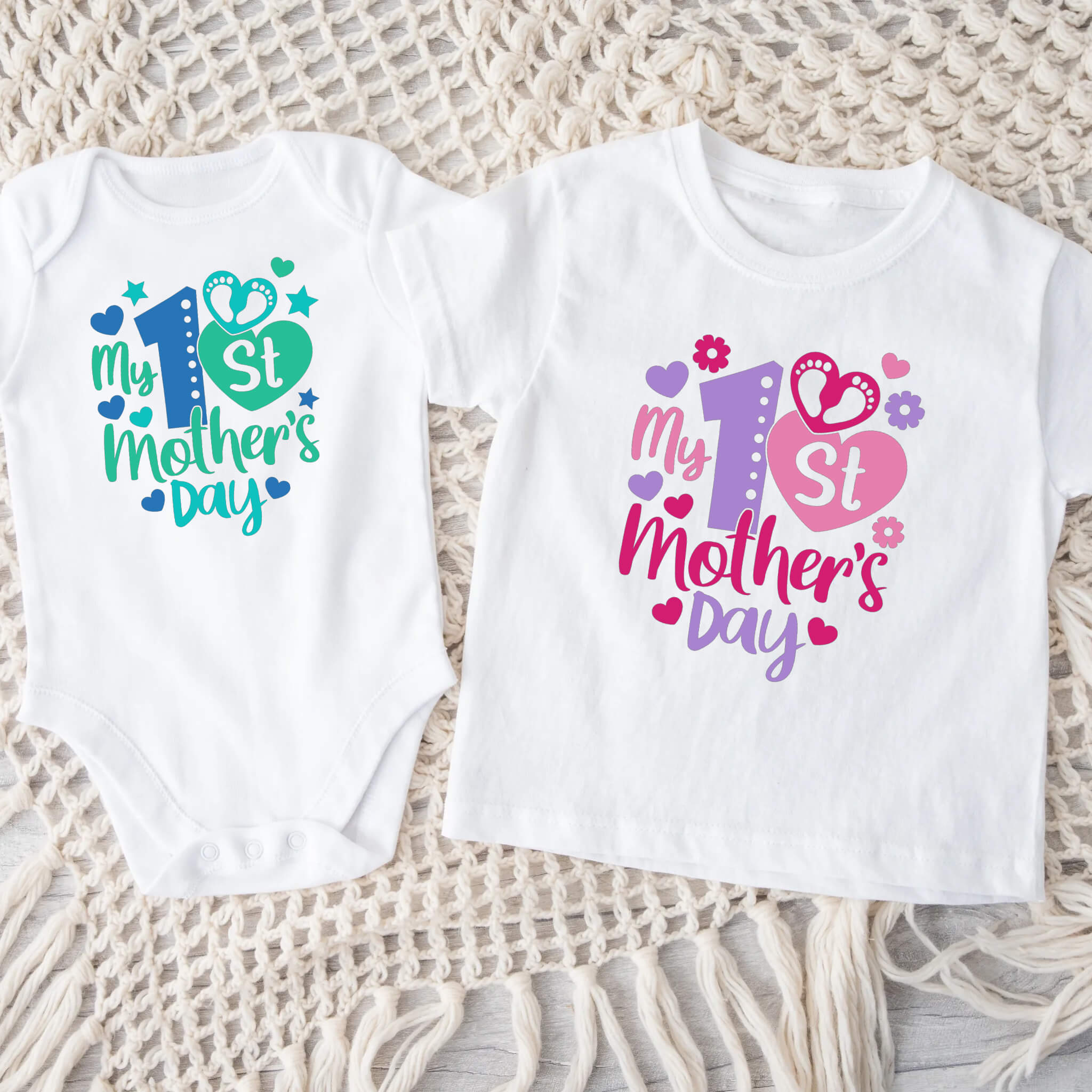 My 1st Mother's Day Onesie or T-Shirt