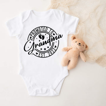 Personalized Pregnancy Announcement, Grandma To Be, Customized Baby Announcement Onesie