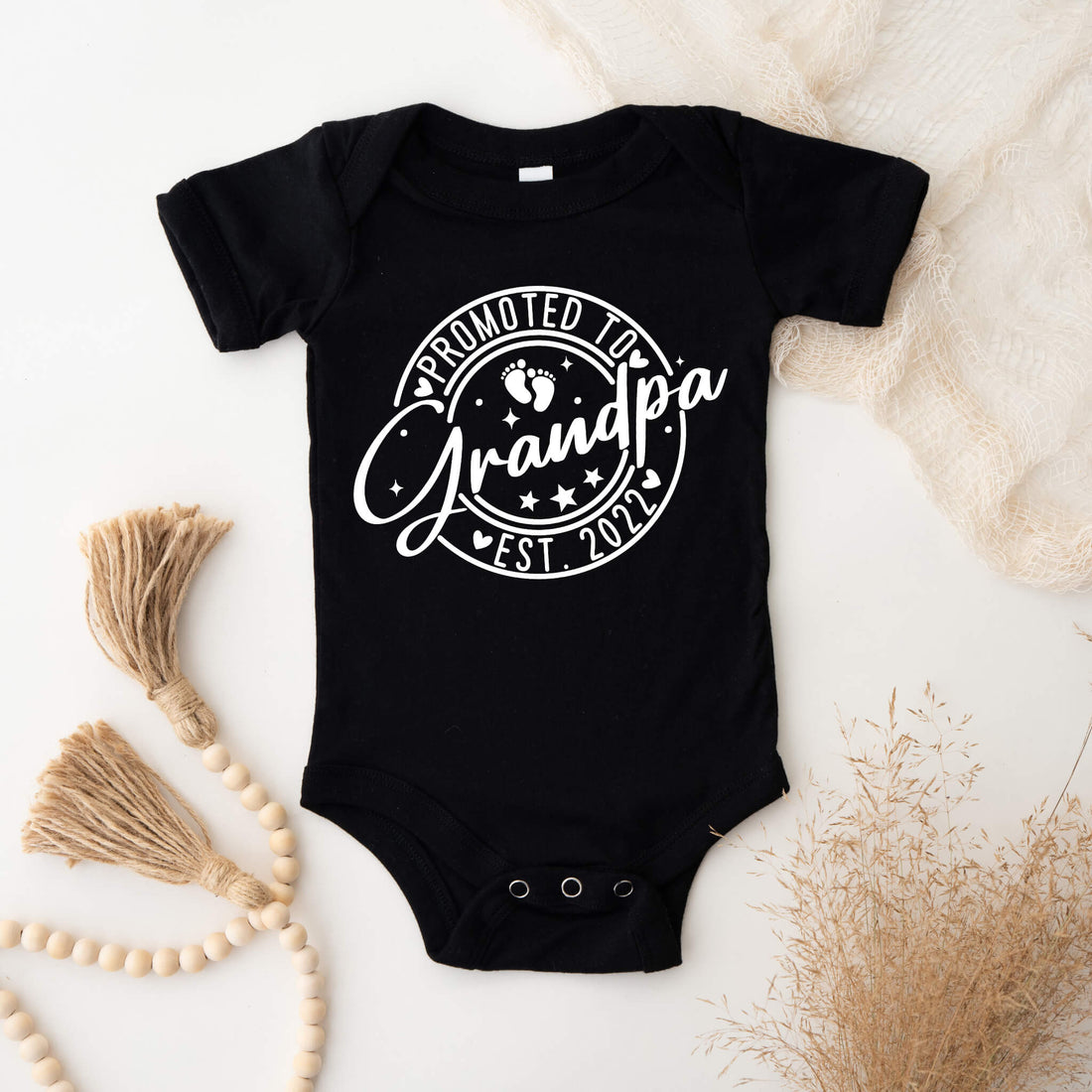 Personalized Pregnancy Announcement, Grandpa To Be, Customized Baby Announcement Onesie