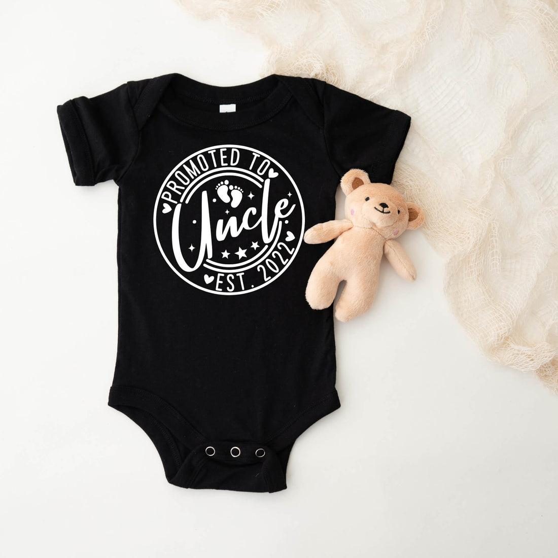 Personalized Pregnancy Announcement, Uncle To Be, Customized Baby Announcement Onesie