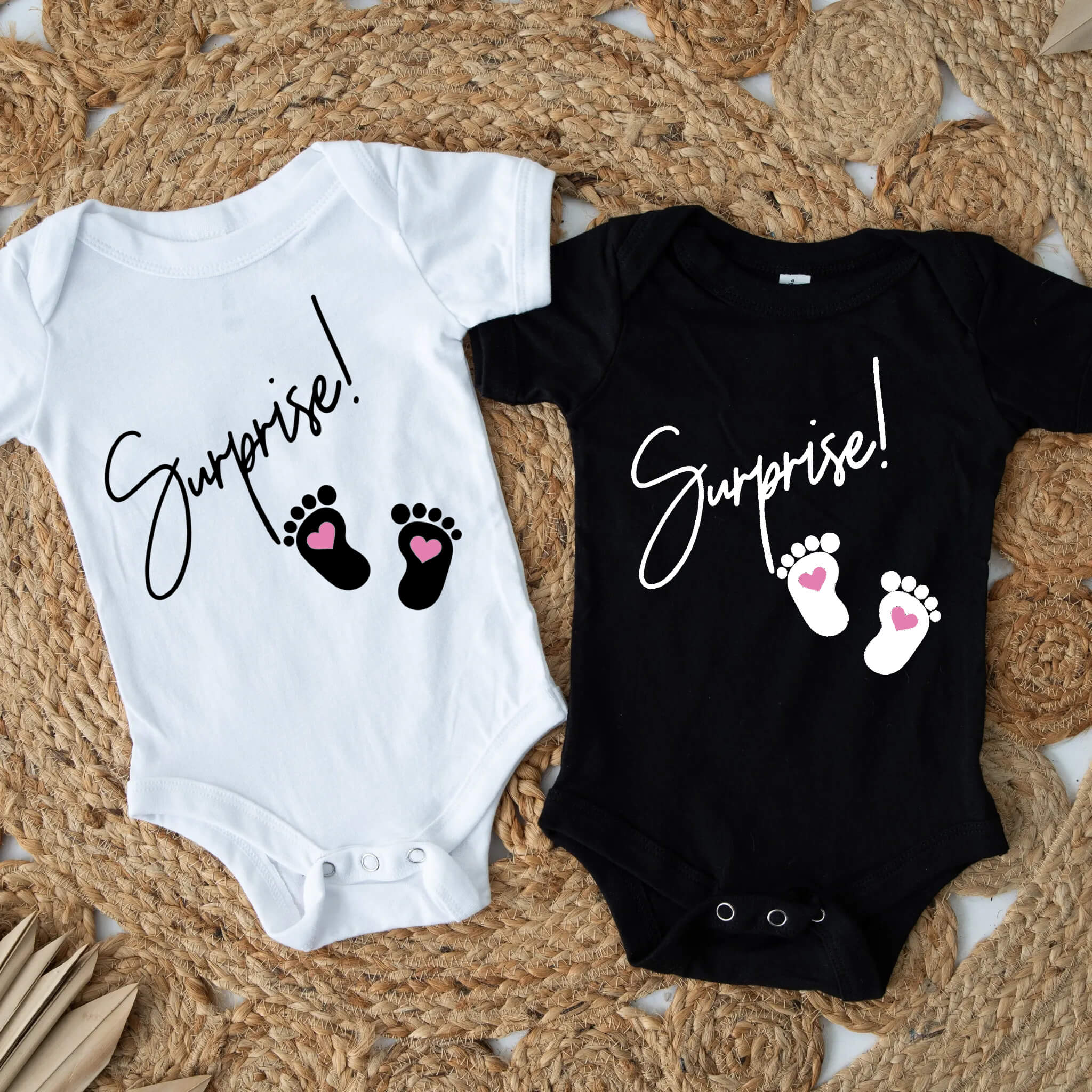 Personalized Pregnancy Announcement, Surprise, Dad, Grandma, Grandpa, Auntie, Uncle To Be, Customized Baby Announcement Onesie